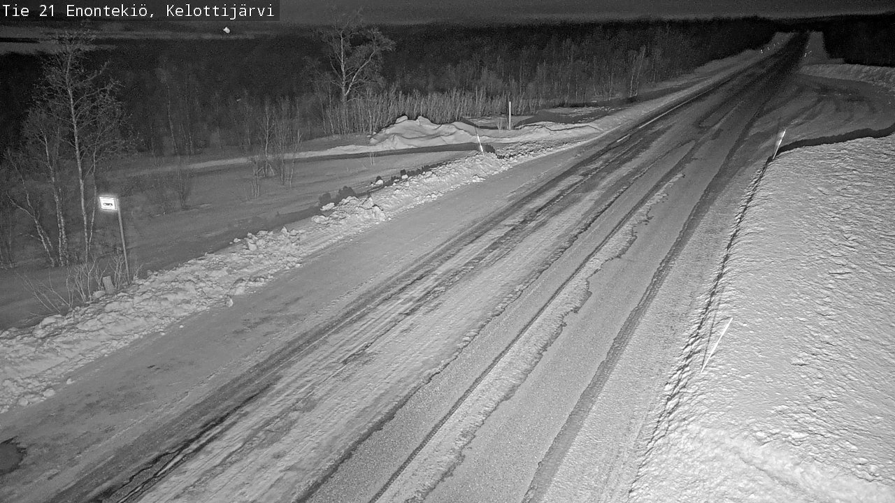 Kelikamerat Kuva Tie 21 Enontekiö, Kelottijärvi, Enontekiö, Lappi