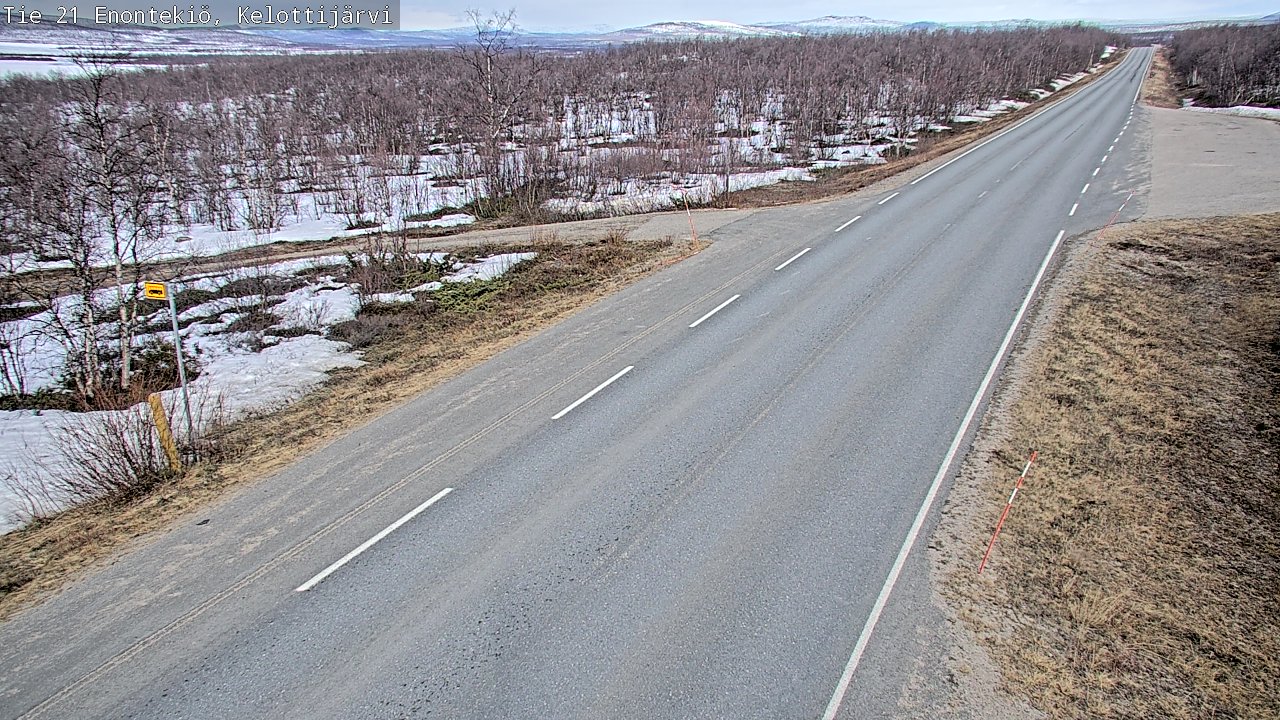 Kelikamerat Kuva Tie 21 Enontekiö, Kelottijärvi, Enontekiö, Lappi