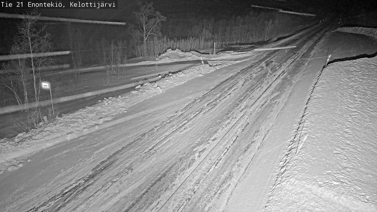 Kelikamerat Kuva Tie 21 Enontekiö, Kelottijärvi, Enontekiö, Lappi