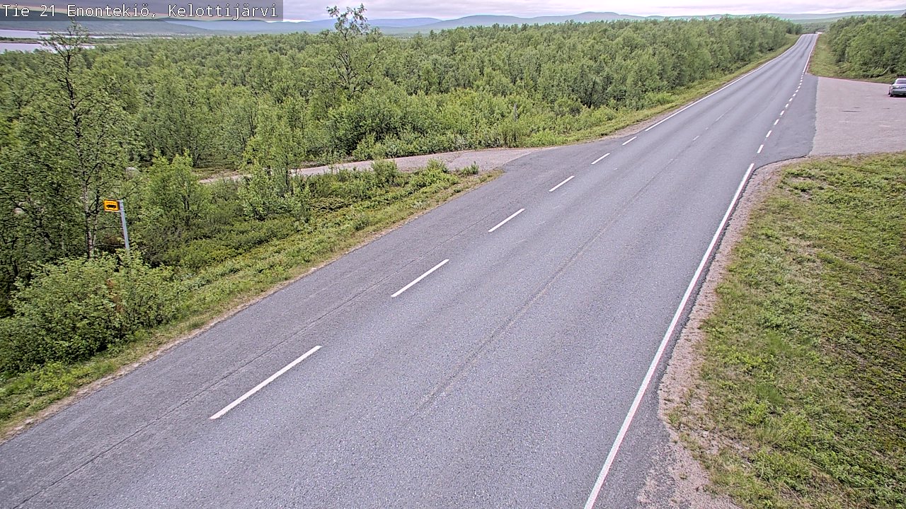 Kelikamerat Kuva Tie 21 Enontekiö, Kelottijärvi, Enontekiö, Lappi
