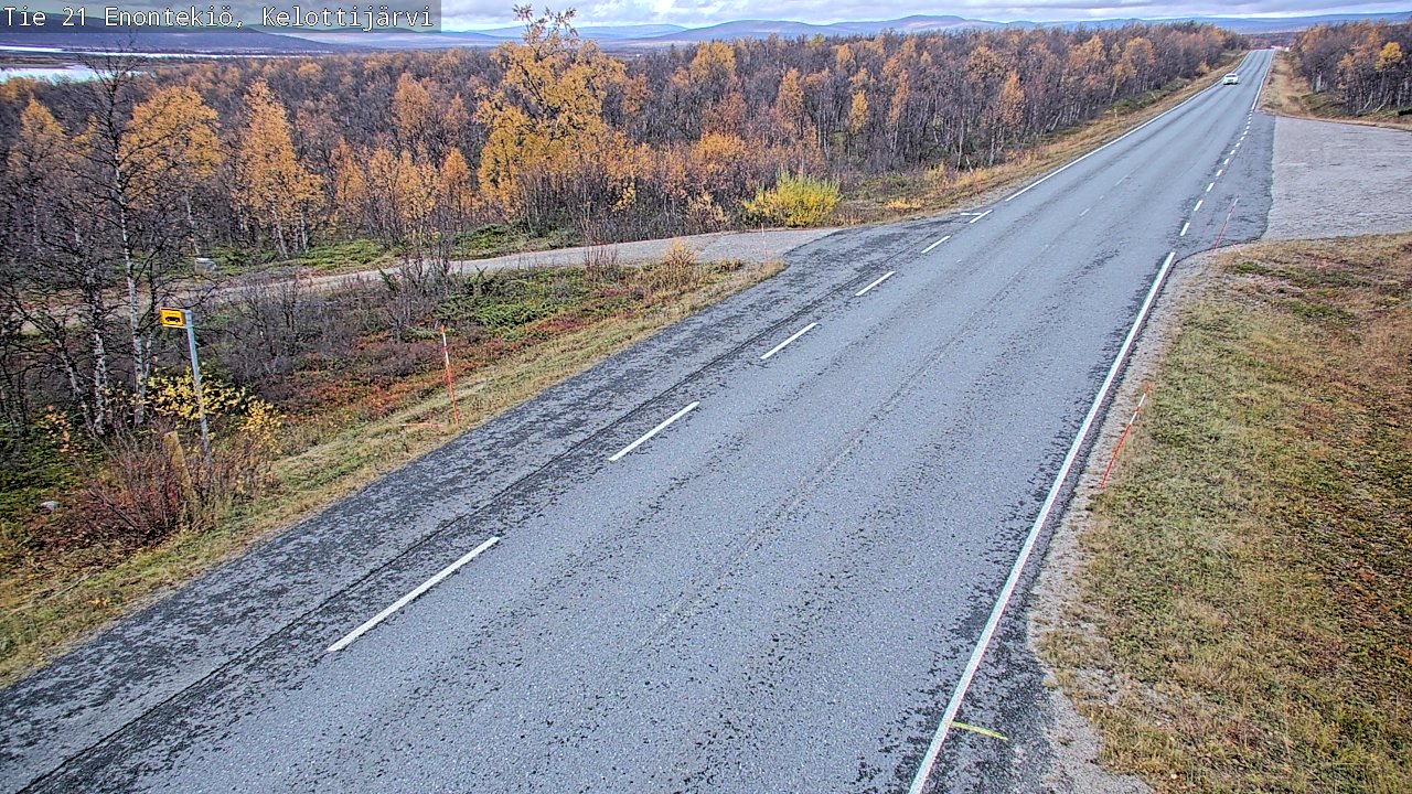 Kelikamerat Kuva Tie 21 Enontekiö, Kelottijärvi, Enontekiö, Lappi