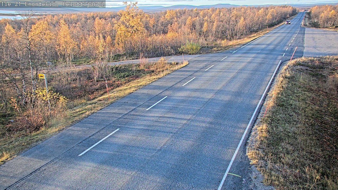 Kelikamerat Kuva Tie 21 Enontekiö, Kelottijärvi, Enontekiö, Lappi