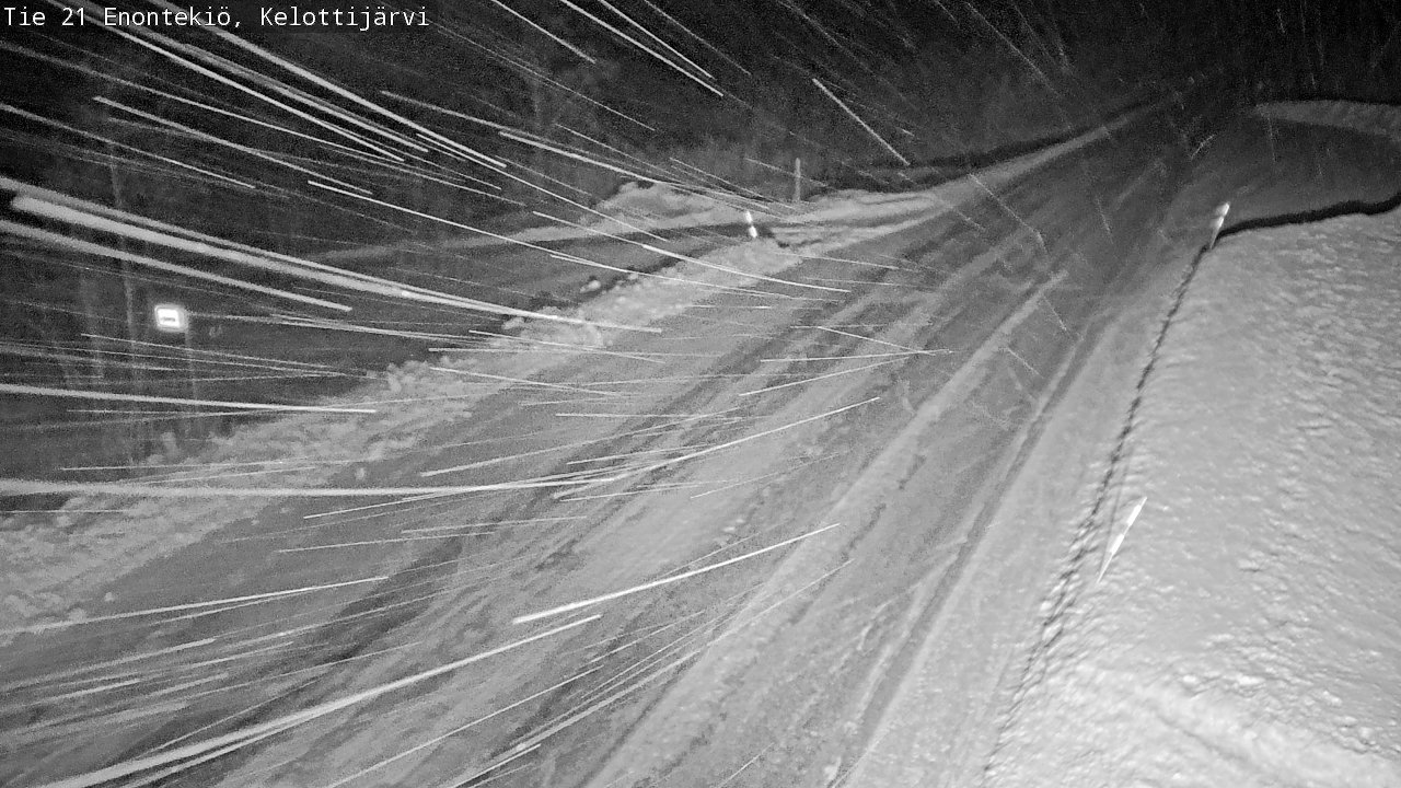 Kelikamerat Kuva Tie 21 Enontekiö, Kelottijärvi, Enontekiö, Lappi