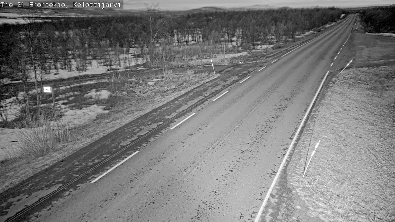 Kelikamerat Kuva Tie 21 Enontekiö, Kelottijärvi, Enontekiö, Lappi