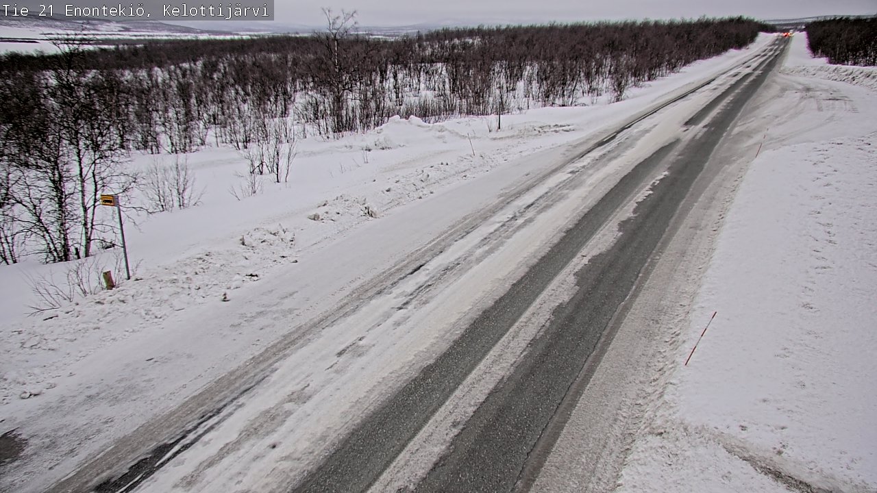 Kelikamerat Kuva Tie 21 Enontekiö, Kelottijärvi, Enontekiö, Lappi