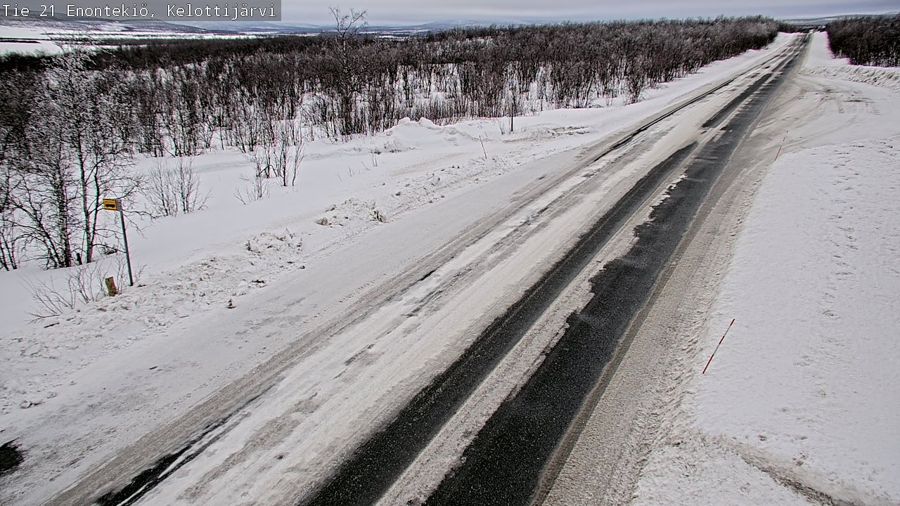 Kelikamerat Kuva Tie 21 Enontekiö, Kelottijärvi, Enontekiö, Lappi