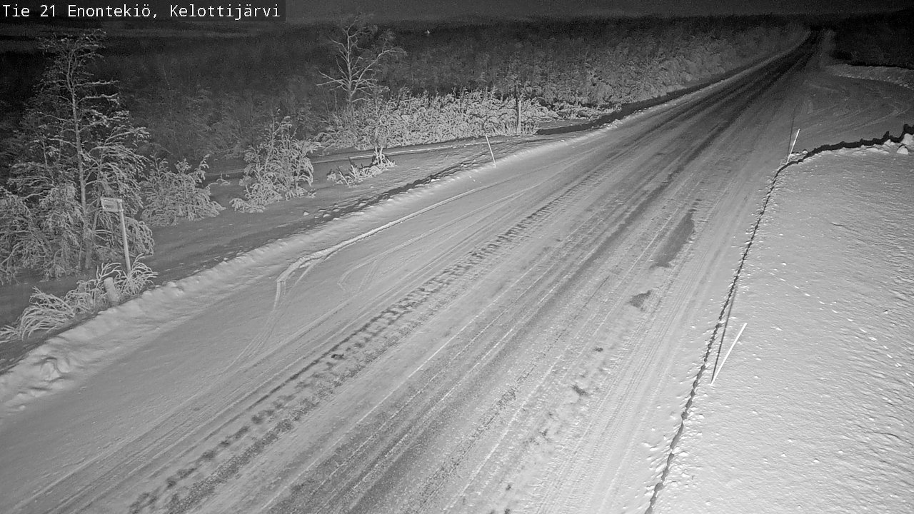 Kelikamerat Kuva Tie 21 Enontekiö, Kelottijärvi, Enontekiö, Lappi