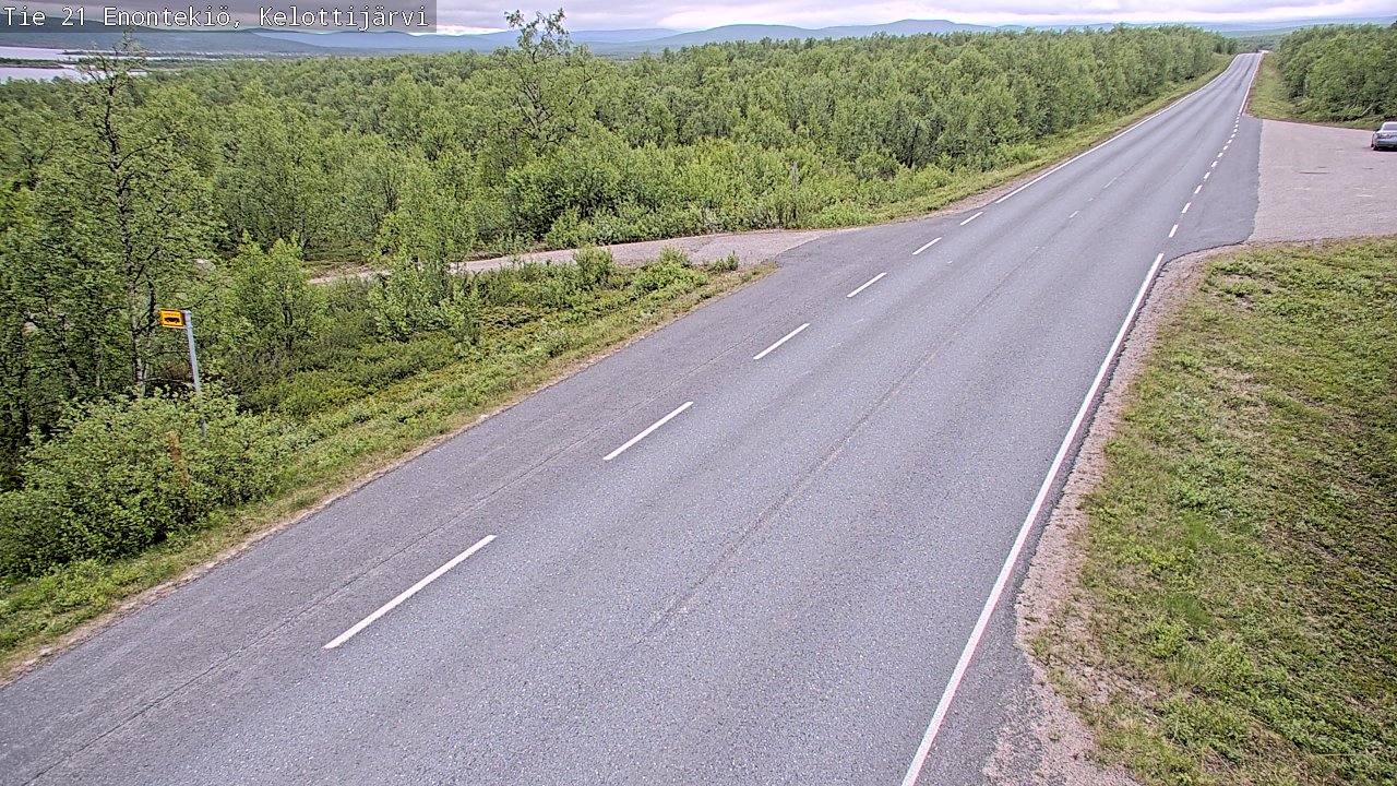 Kelikamerat Kuva Tie 21 Enontekiö, Kelottijärvi, Enontekiö, Lappi