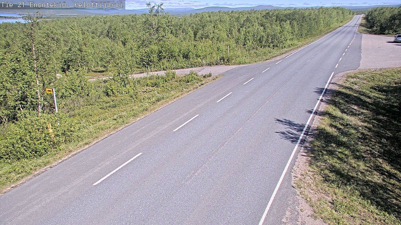 Kelikamerat Kuva Tie 21 Enontekiö, Kelottijärvi, Enontekiö, Lappi