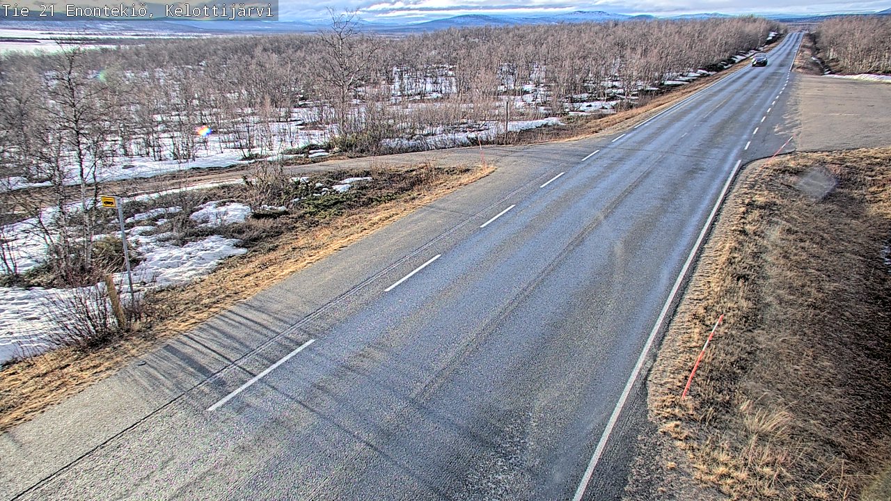 Kelikamerat Kuva Tie 21 Enontekiö, Kelottijärvi, Enontekiö, Lappi