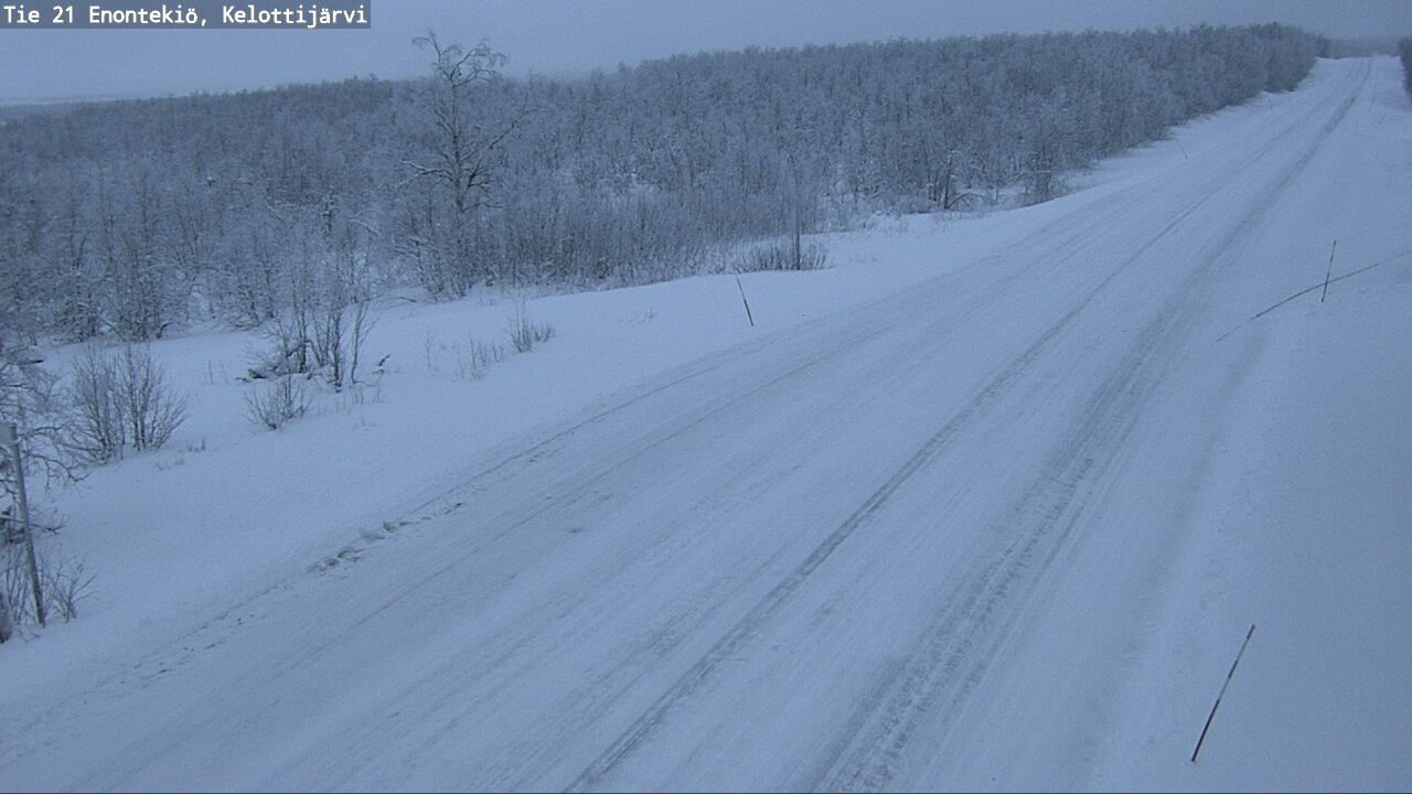 Kelikamerat Kuva Tie 21 Enontekiö, Kelottijärvi, Enontekiö, Lappi