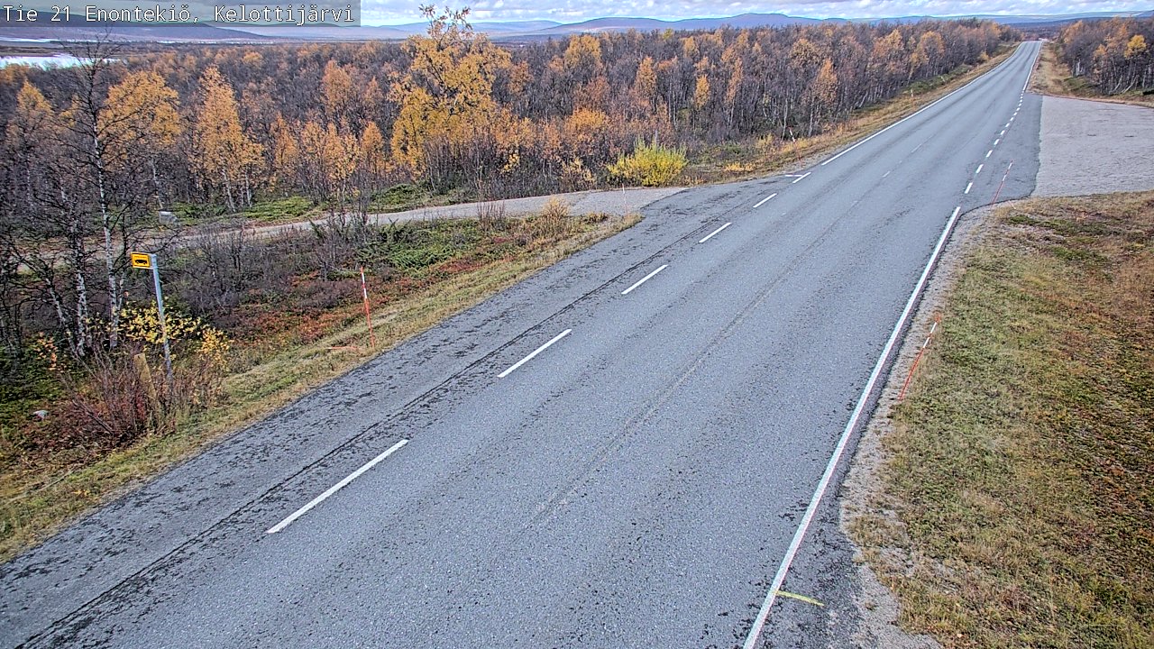Kelikamerat Kuva Tie 21 Enontekiö, Kelottijärvi, Enontekiö, Lappi