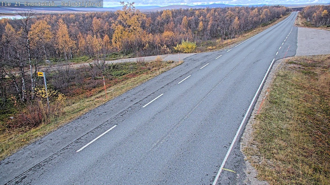 Kelikamerat Kuva Tie 21 Enontekiö, Kelottijärvi, Enontekiö, Lappi