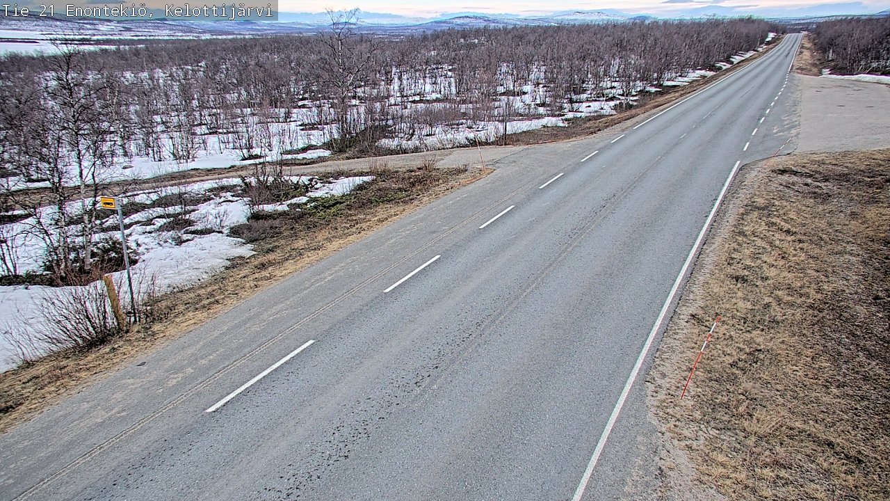 Kelikamerat Kuva Tie 21 Enontekiö, Kelottijärvi, Enontekiö, Lappi