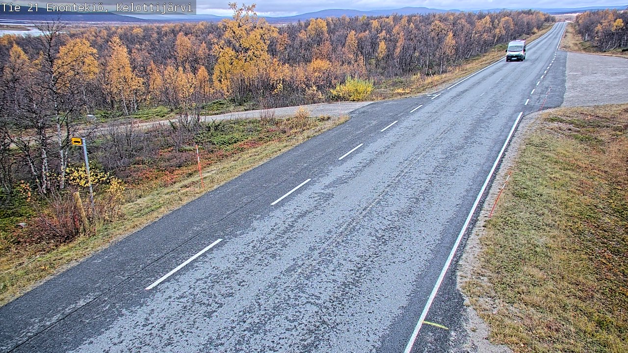 Kelikamerat Kuva Tie 21 Enontekiö, Kelottijärvi, Enontekiö, Lappi