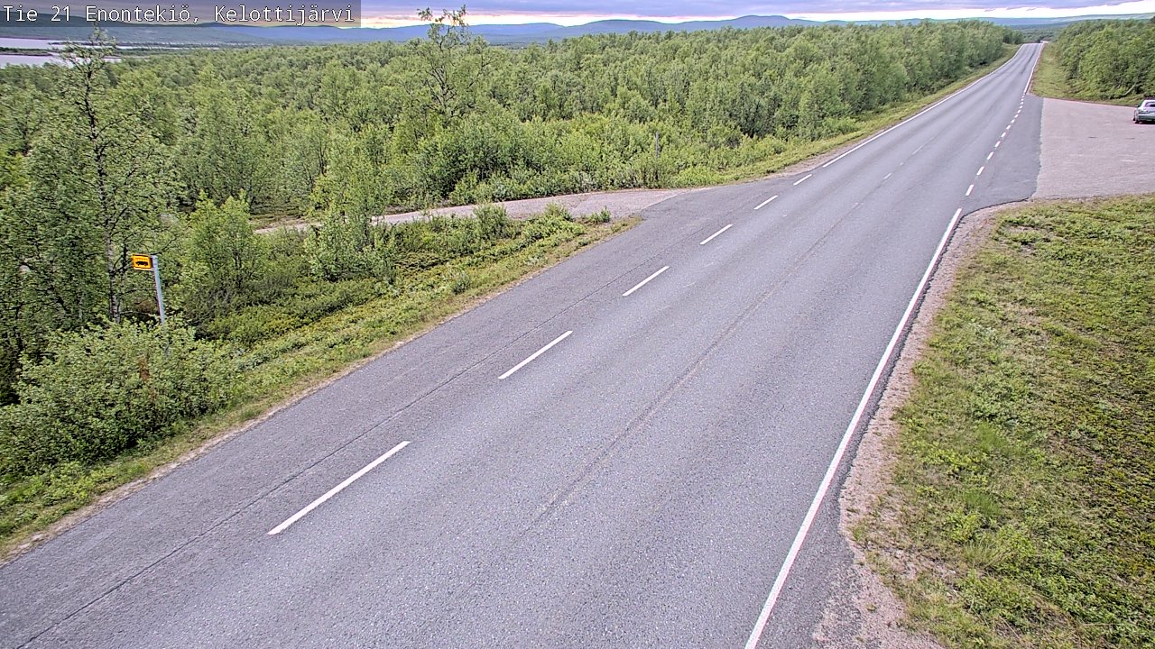 Kelikamerat Kuva Tie 21 Enontekiö, Kelottijärvi, Enontekiö, Lappi