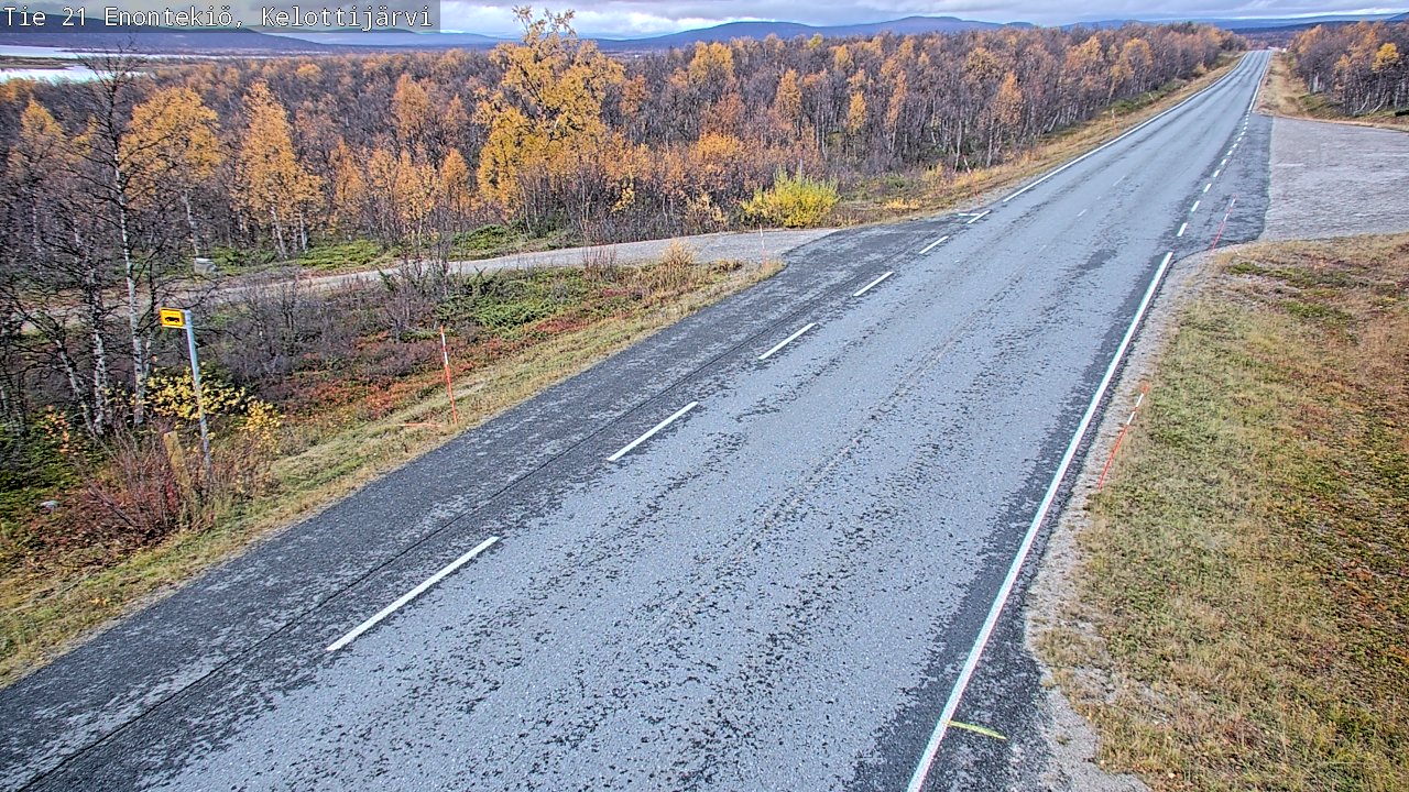 Kelikamerat Kuva Tie 21 Enontekiö, Kelottijärvi, Enontekiö, Lappi