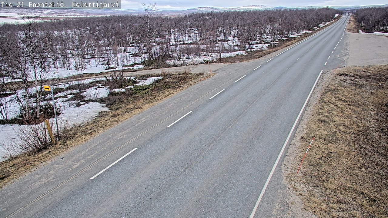 Kelikamerat Kuva Tie 21 Enontekiö, Kelottijärvi, Enontekiö, Lappi