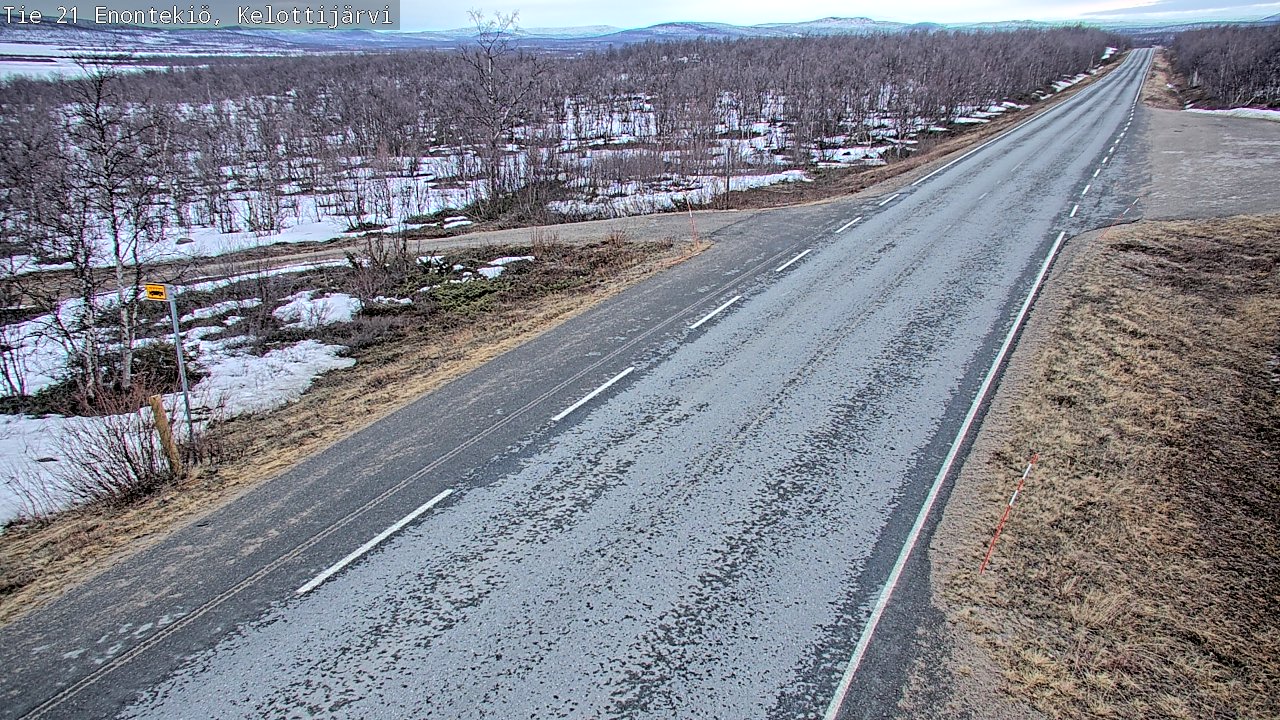 Kelikamerat Kuva Tie 21 Enontekiö, Kelottijärvi, Enontekiö, Lappi