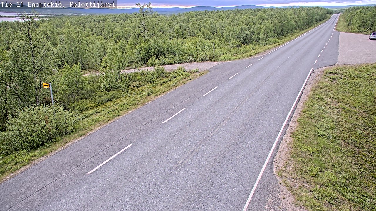 Kelikamerat Kuva Tie 21 Enontekiö, Kelottijärvi, Enontekiö, Lappi