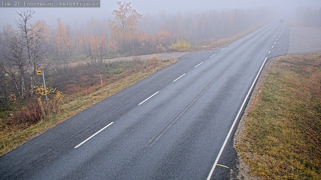 Kelikamerat Kuva Tie 21 Enontekiö, Kelottijärvi, Enontekiö, Lappi