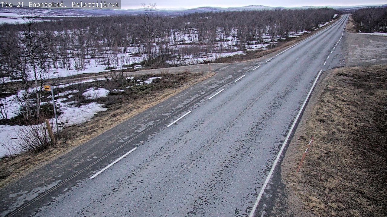 Kelikamerat Kuva Tie 21 Enontekiö, Kelottijärvi, Enontekiö, Lappi