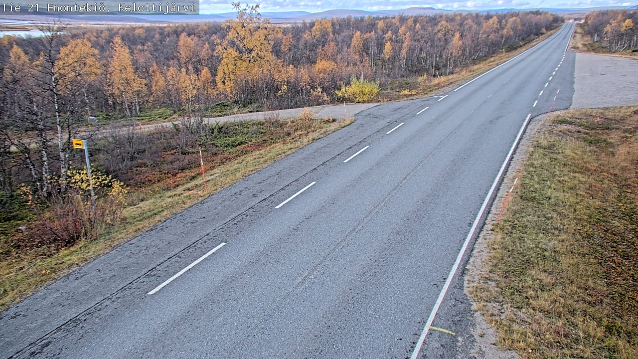 Kelikamerat Kuva Tie 21 Enontekiö, Kelottijärvi, Enontekiö, Lappi