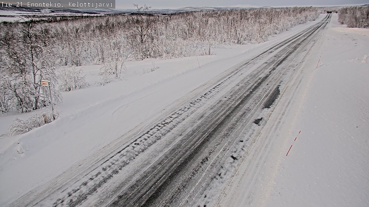 Kelikamerat Kuva Tie 21 Enontekiö, Kelottijärvi, Enontekiö, Lappi