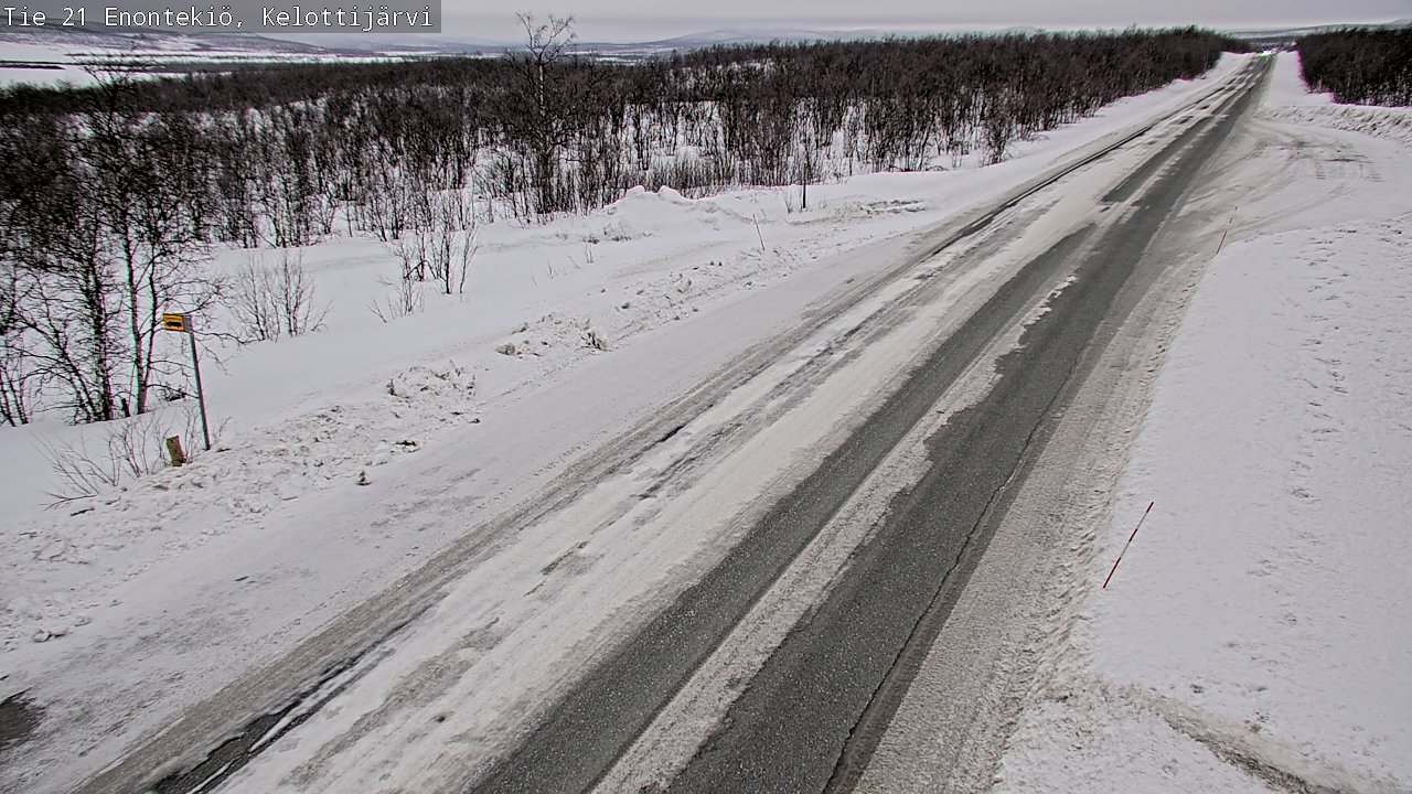 Kelikamerat Kuva Tie 21 Enontekiö, Kelottijärvi, Enontekiö, Lappi