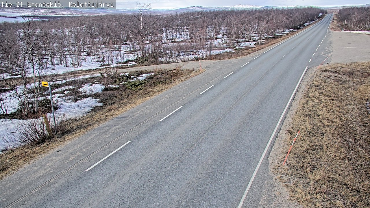 Kelikamerat Kuva Tie 21 Enontekiö, Kelottijärvi, Enontekiö, Lappi