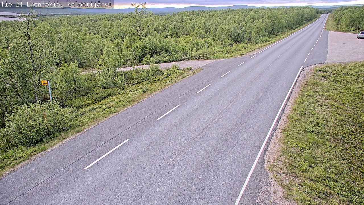 Kelikamerat Kuva Tie 21 Enontekiö, Kelottijärvi, Enontekiö, Lappi