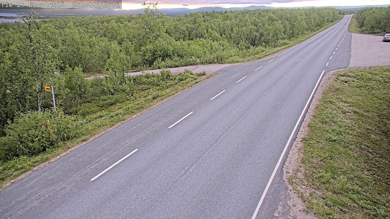 Kelikamerat Kuva Tie 21 Enontekiö, Kelottijärvi, Enontekiö, Lappi