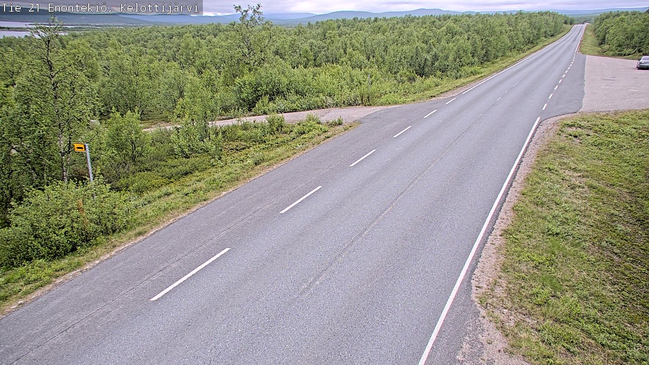 Kelikamerat Kuva Tie 21 Enontekiö, Kelottijärvi, Enontekiö, Lappi