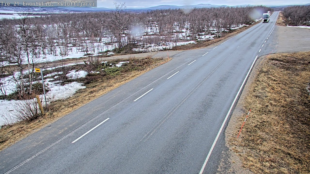 Kelikamerat Kuva Tie 21 Enontekiö, Kelottijärvi, Enontekiö, Lappi