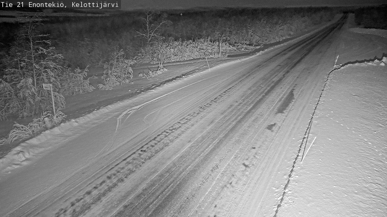 Kelikamerat Kuva Tie 21 Enontekiö, Kelottijärvi, Enontekiö, Lappi