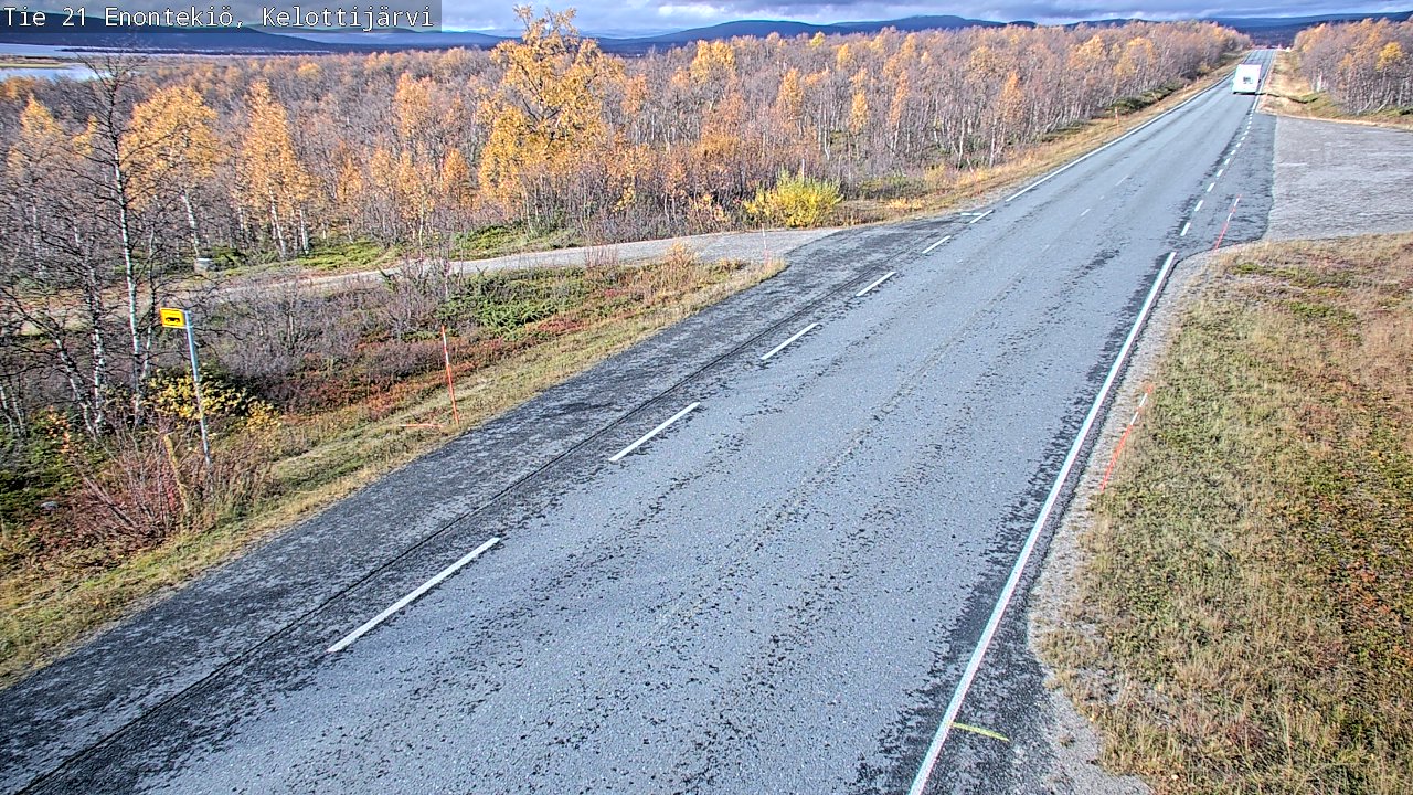 Kelikamerat Kuva Tie 21 Enontekiö, Kelottijärvi, Enontekiö, Lappi