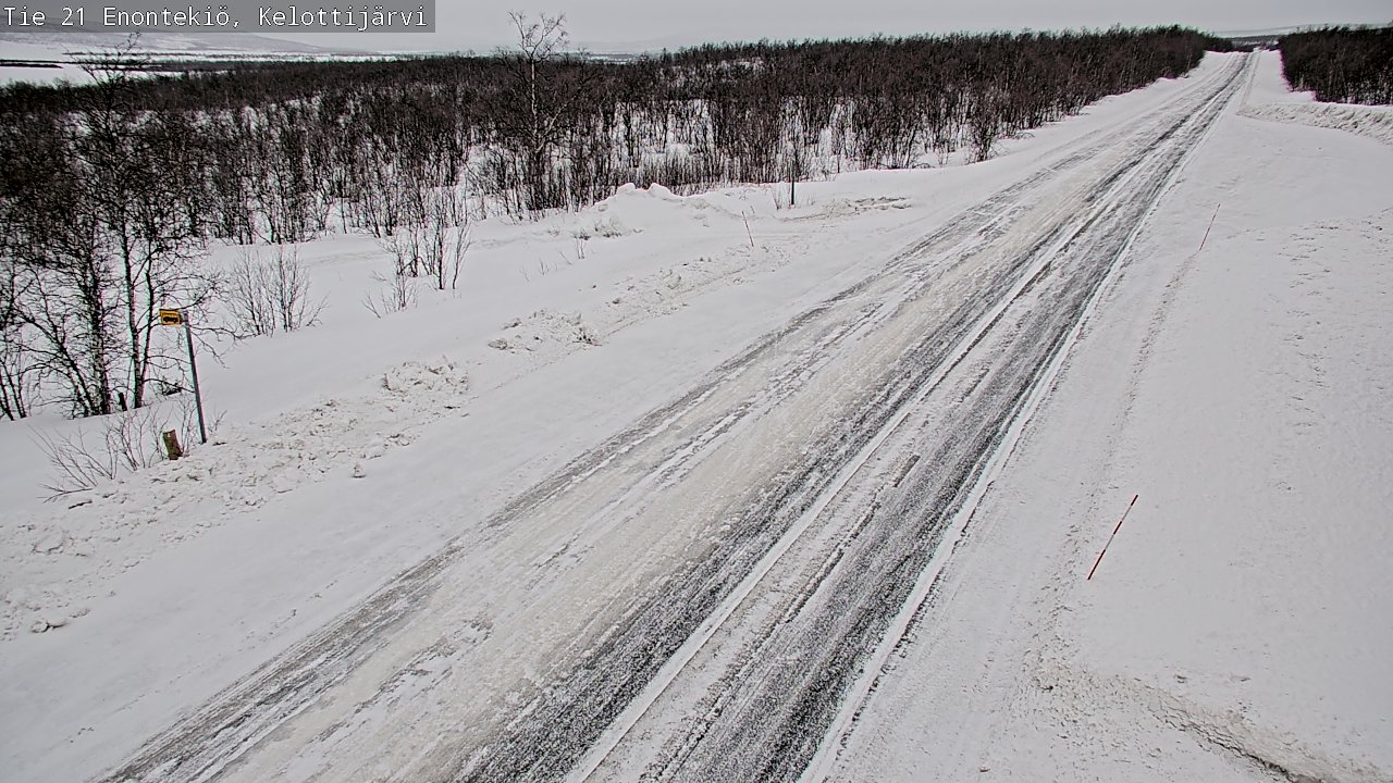 Kelikamerat Kuva Tie 21 Enontekiö, Kelottijärvi, Enontekiö, Lappi