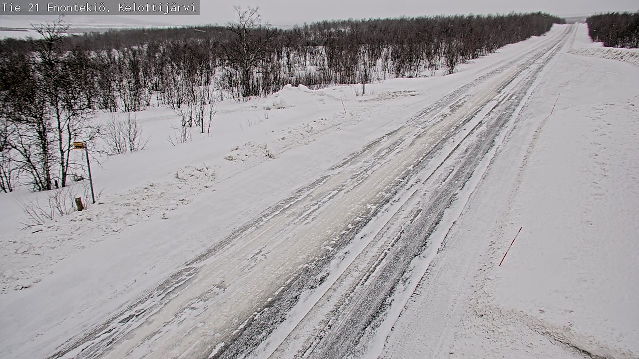 Kelikamerat Kuva Tie 21 Enontekiö, Kelottijärvi, Enontekiö, Lappi