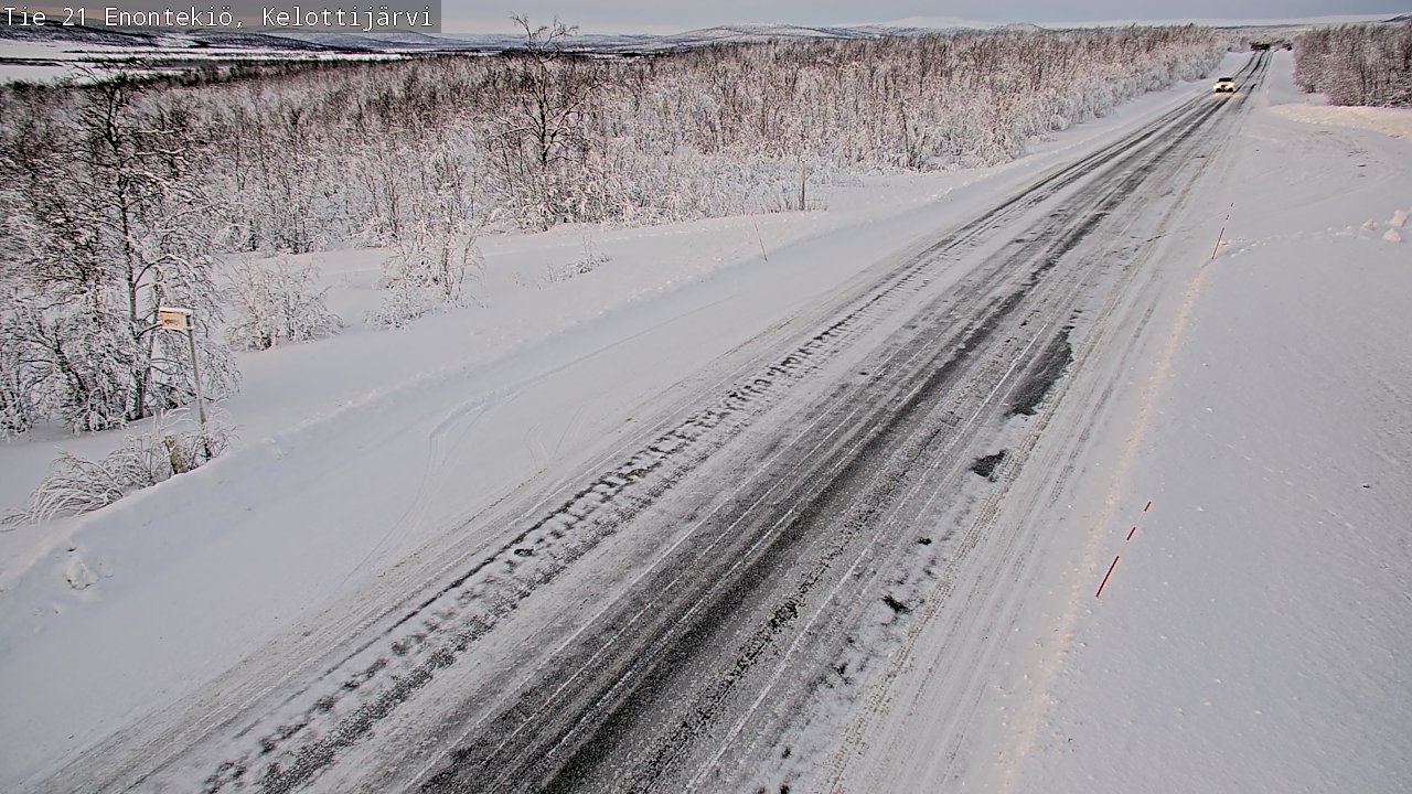 Kelikamerat Kuva Tie 21 Enontekiö, Kelottijärvi, Enontekiö, Lappi
