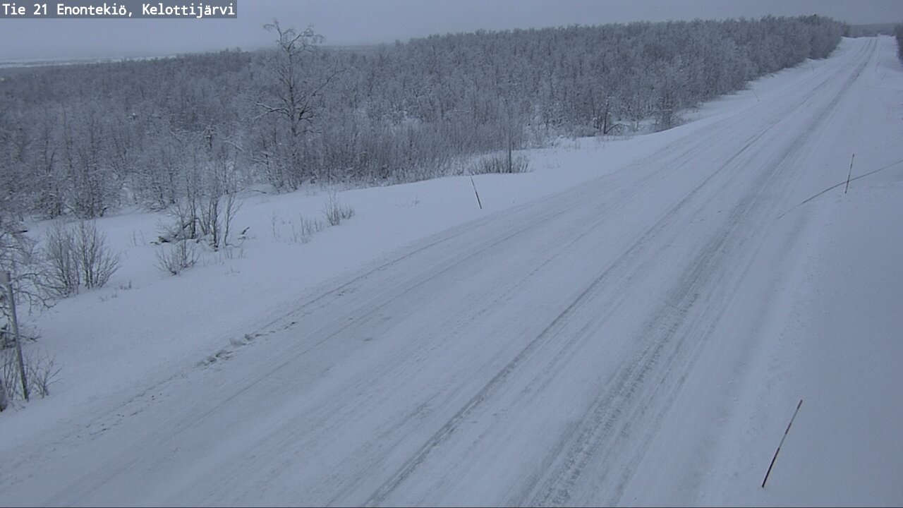 Kelikamerat Kuva Tie 21 Enontekiö, Kelottijärvi, Enontekiö, Lappi