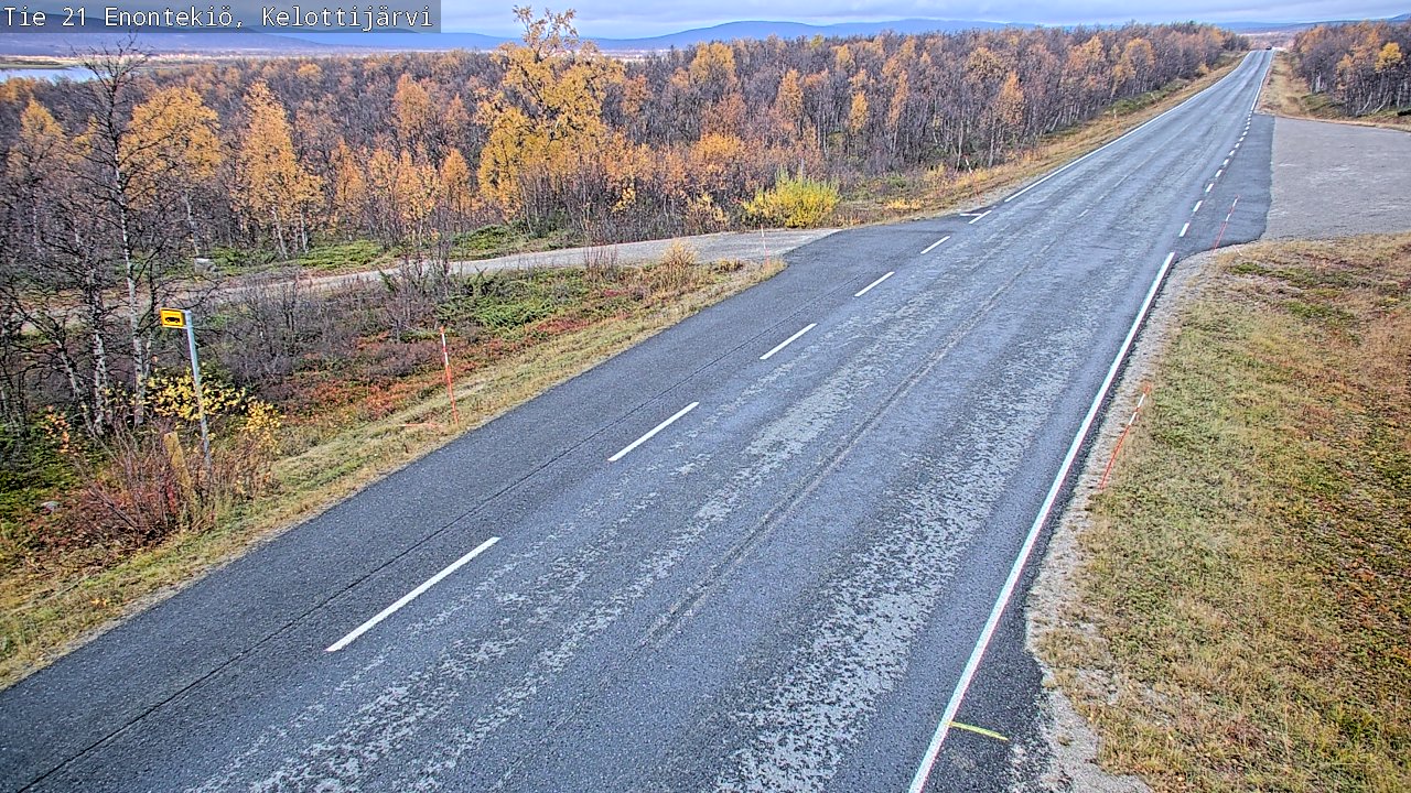 Kelikamerat Kuva Tie 21 Enontekiö, Kelottijärvi, Enontekiö, Lappi