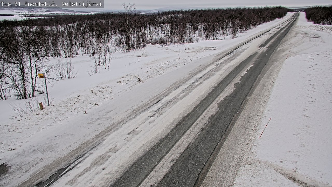 Kelikamerat Kuva Tie 21 Enontekiö, Kelottijärvi, Enontekiö, Lappi