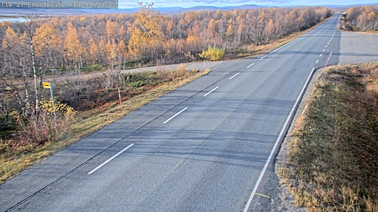 Kelikamerat Kuva Tie 21 Enontekiö, Kelottijärvi, Enontekiö, Lappi