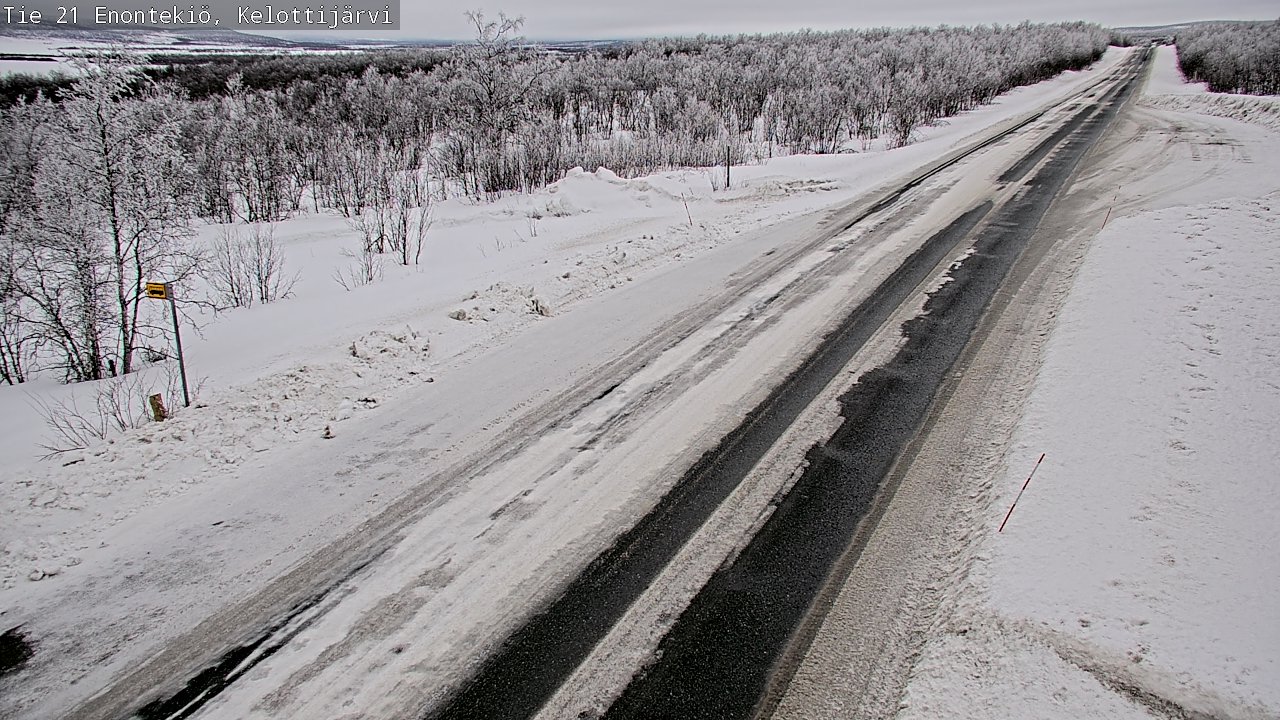Kelikamerat Kuva Tie 21 Enontekiö, Kelottijärvi, Enontekiö, Lappi