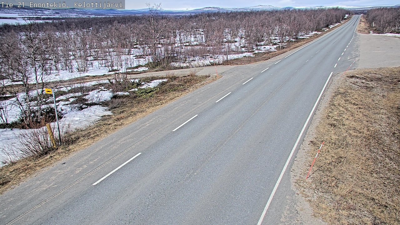 Kelikamerat Kuva Tie 21 Enontekiö, Kelottijärvi, Enontekiö, Lappi