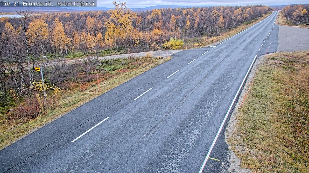 Kelikamerat Kuva Tie 21 Enontekiö, Kelottijärvi, Enontekiö, Lappi