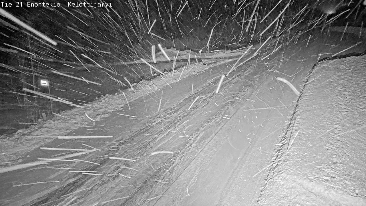 Kelikamerat Kuva Tie 21 Enontekiö, Kelottijärvi, Enontekiö, Lappi