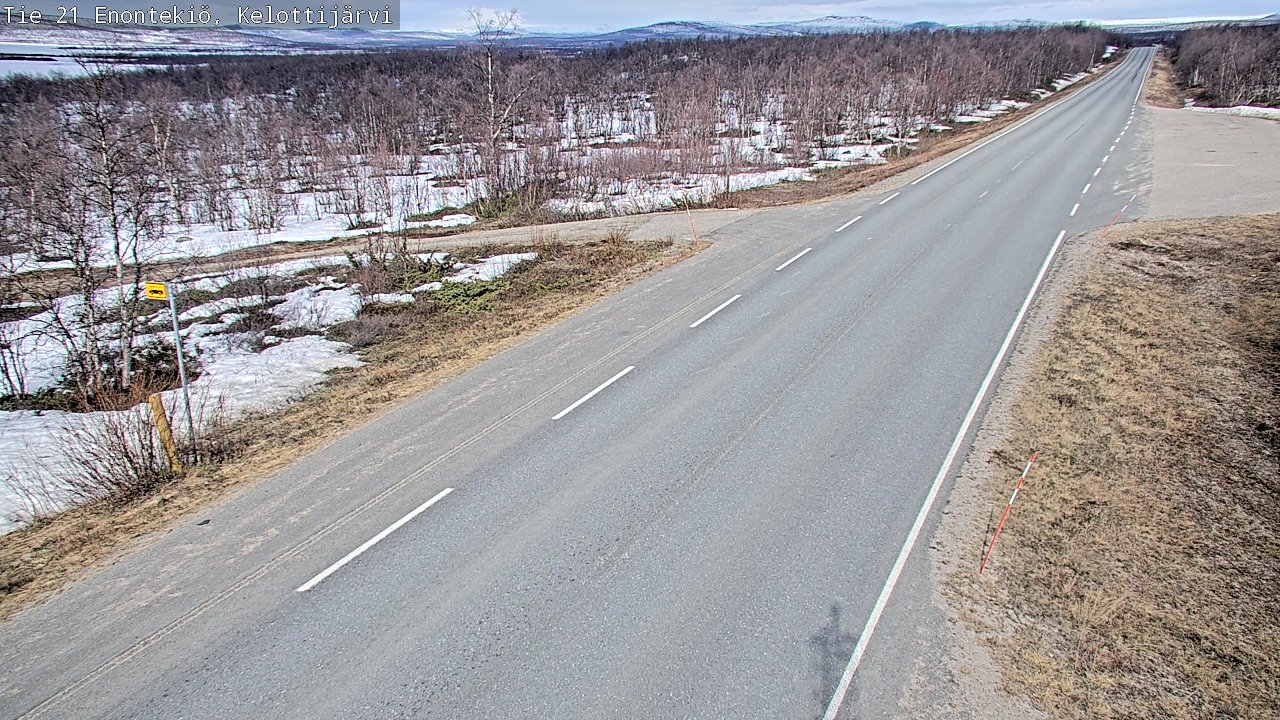 Kelikamerat Kuva Tie 21 Enontekiö, Kelottijärvi, Enontekiö, Lappi