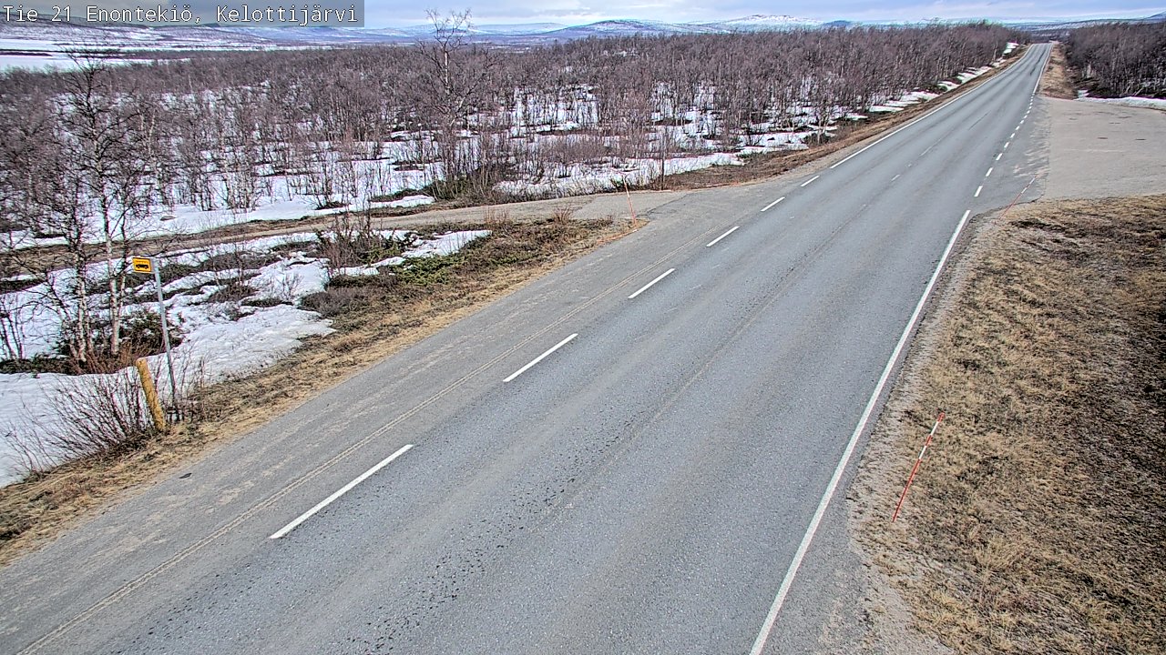 Kelikamerat Kuva Tie 21 Enontekiö, Kelottijärvi, Enontekiö, Lappi