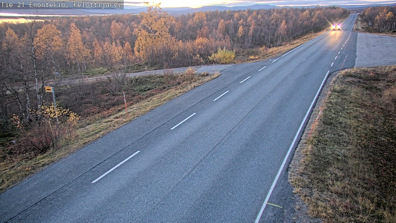 Kelikamerat Kuva Tie 21 Enontekiö, Kelottijärvi, Enontekiö, Lappi
